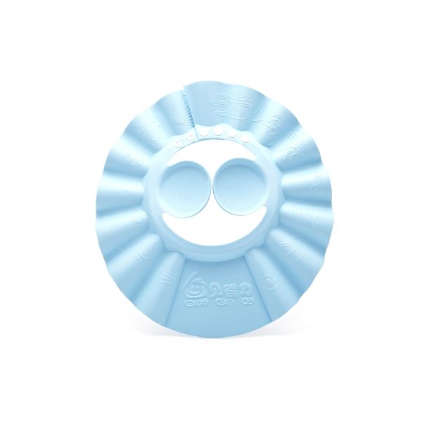 Buy 14g Adjustable EVA Toddler Shower Cap With Ear Cover at wholesale prices