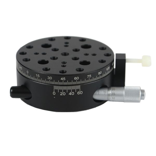 Lightweight Manual Rotation Stage Precision Angle Adjustment 360° Coarse