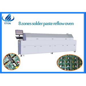 Quality 8 Zones SMT Reflow Oven Solder Paste Oven With 450mm Mesh For DOB Bulbs / Street Light for sale