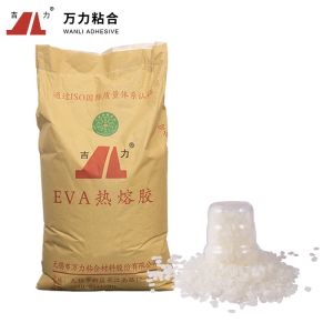 Transparent Hot Melt Book Binding Adhesive , Flaky EVA Based Hot Melt Adhesive