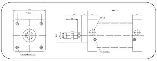 ISO9001 Threaded Piston Cs Carbon Steel Pipe Fittings