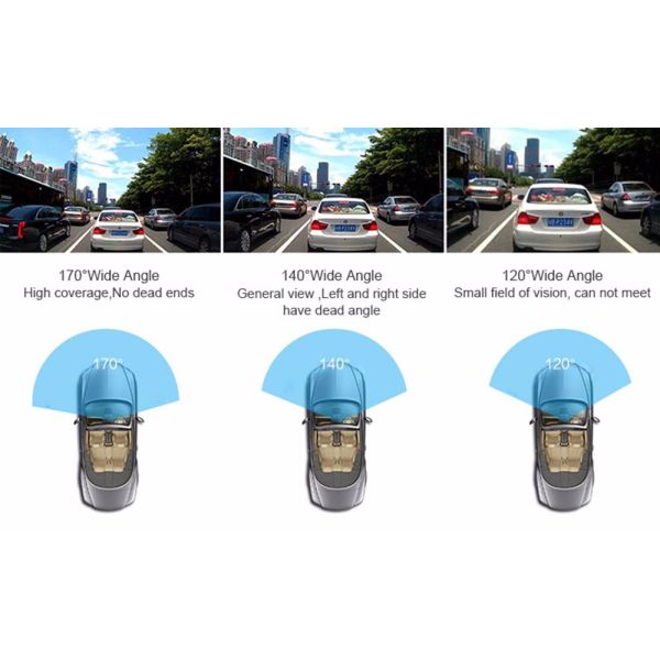 HD 1080P dash camera dual lens Super Capacitor FHD 1080P Novatek 96655 AR0330 6G Lens Video Recorder