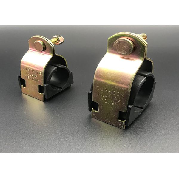 Buy Gold Zinc 1-1/2'' Unistrut Channel Cushion Clamps at wholesale prices