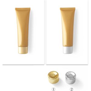 Hotel 125ml Biodegradable Plastic Cosmetic Tubes With Screw Cap