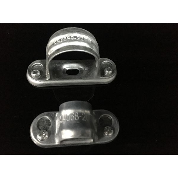 Buy Silver 20mm 25mm BS4568 Conduit Fittings Galvanized Space Bar Saddle at wholesale prices