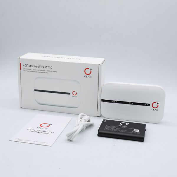 Buy OLAX MT10 Portable Modem Router 4g Lte Mobile Hotspot Pocket Wifi With Sim Card Slot 4g Wifi Router at wholesale prices