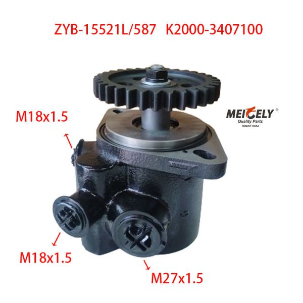 Stock Hot Sale Steering Booster Pump Assembly For Yuchai Engine