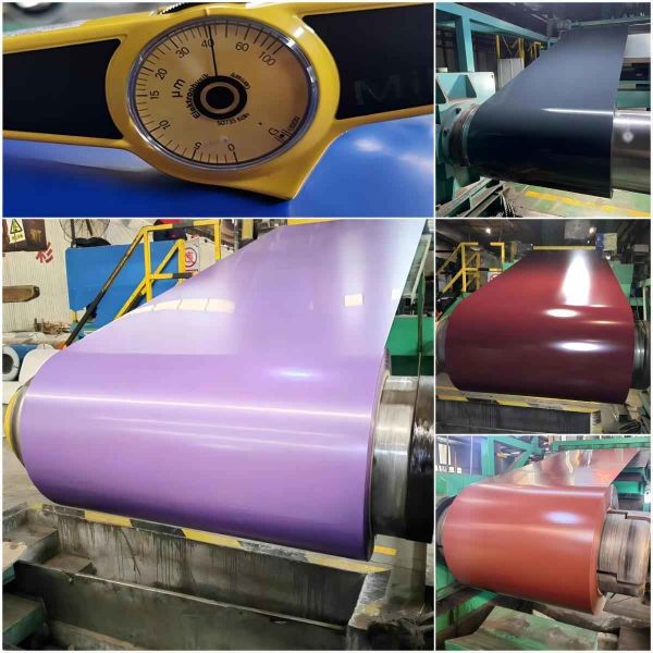 1000mm Width Prepainted Steel Coil Matt PPGI colour coated coils