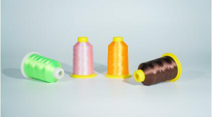 Buy 100% Polyester Trilobal filament Embroidery Machine Thread 75D/2 5000Y at wholesale prices