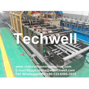 Steel Structure C Shaped Purlin Roll Forming Machine for Making C Purlin Profile