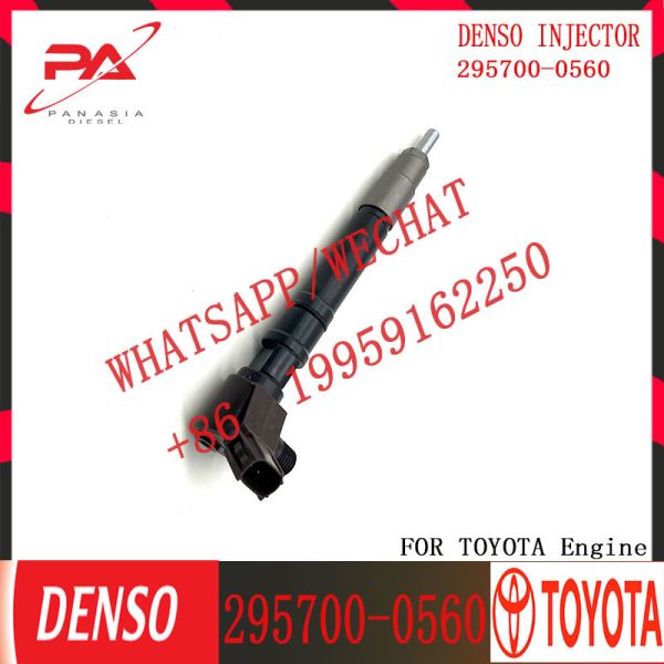 Fuel injector 236700E020(G4) 2367009430 2957000560 For Toyota Hilux Revo 2.4L 23670-0E020 23670-09430 295700-0560
