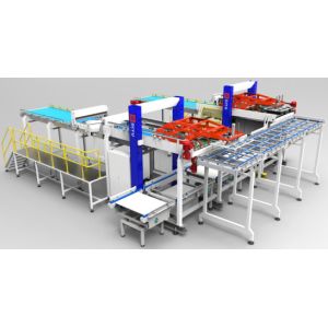 Quality Semi Automatic Plastic Bottle Packaging Machine Loading And Unloading Cage for sale