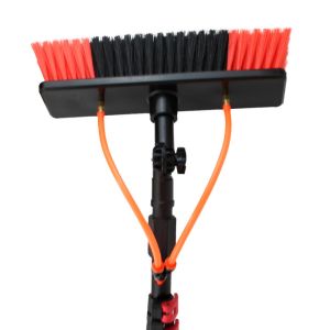 ISO9001 5.4m Black Carbon Fiber Solar Module Cleaning Brush