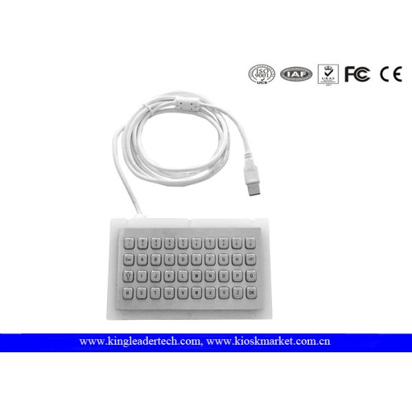 Buy Stainless Steel Mini Industrial Metal Keyboard With Optional Connectors at wholesale prices