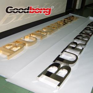 Quality metal sign lettering , Metal channel letters, metal letters and numbers for sale