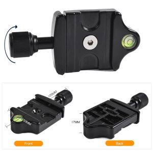 Quick Release Clip Seat Aluminum Clamp With Bubble Level