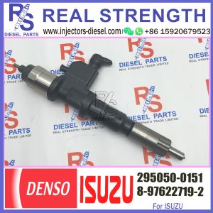High Quality Common rail Diesel Fuel Injector 295050-0152 295050-0151 For IS-UZU