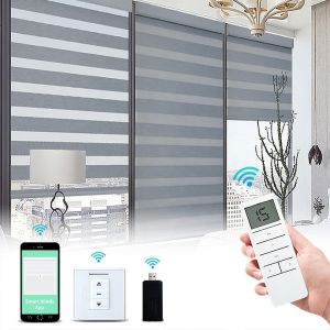2.4G 2.3m Electric Blackout Blinds Alexa