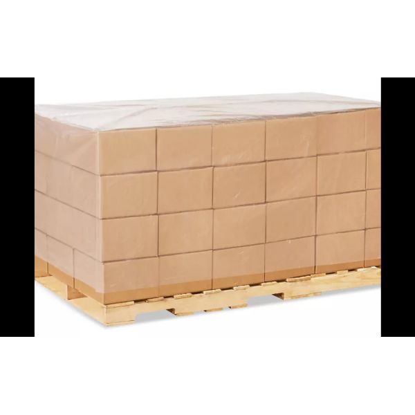 Buy Protective Pallet Cover Tear Resistant Clear Square Bottom Bags at wholesale prices