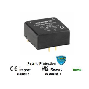 Isolated Automotive DC DC Converter 12VDC EN55025 6W Single Output