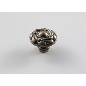 China Lacquer Antique Knobs style Kitchen Dresser Cabinet Single Hole Handle on sale