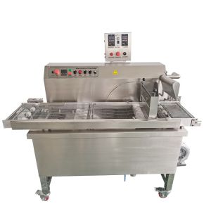 Chocolate Enrober Machine for Nut-Coated Bars 500kg/h