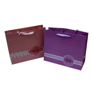 Quality Cosmetics Paper Carrier Bags for sale