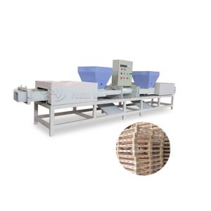 Quality Hollow Block Pallet Wood Euro Block Pallet Making Machine Hydraulic for sale