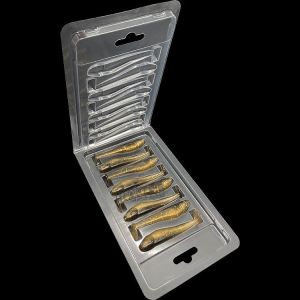 Customized Fishing Lure Clamshell Packaging Hinge Clamshell Swimbait Packaging