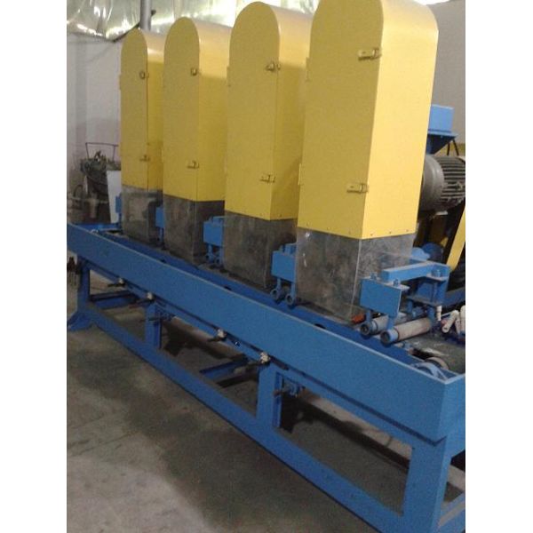 hairline finishing flat items grinding machine for metal