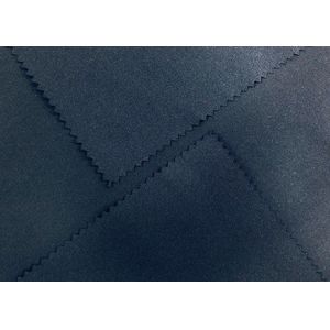 High Density Knitting Stretchy Fabric For Swimwear Black 170GSM 80% Nylon