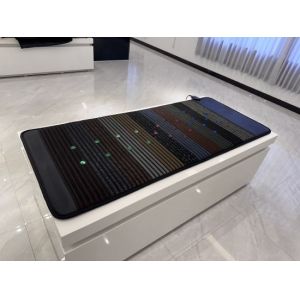 China Blue Red Green Photon Lights PEMF Infrared Mat Waterproof PU Leather For Boosted Immunity on sale