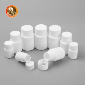 Empty PE Plastic Pill Bottle HDPE Vitamin Capsule Packaging Bottle