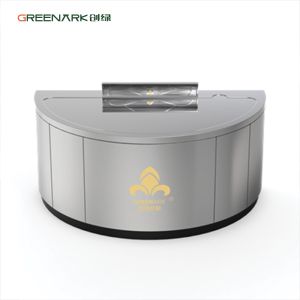 Custom 7/8 Seats Teppanyaki Grill Table with 600*440mm Heating Area and 2500m³/h