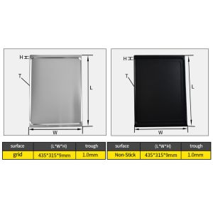 Quality -Made Carbon Steel Collection Baking Tray Pan Bakeware with Customization Option for sale