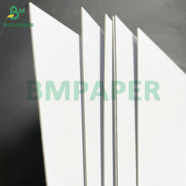 1mm 1.1mm Double Sided White Hard Claycoated Board For Gift Carton Box 1mm 1.1mm Double Sided White Hard Claycoated Board For Gift Carton Box