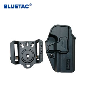 Bluetac Holster Polymer Rotation Retention Tactical OWB Quick Draw Holster