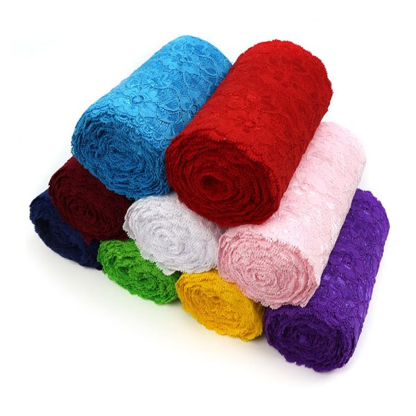 Classic White Multi Colors Lace Ribbon For Wedding Decoration