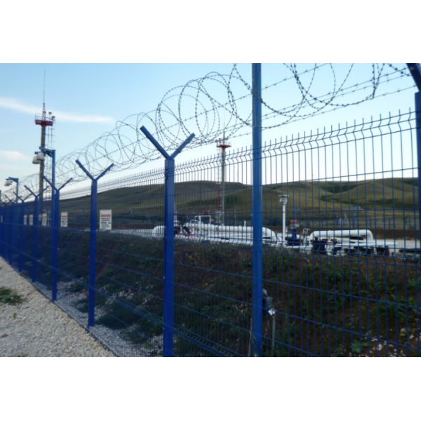 Buy 55x200mm 3d Curved Welded 4.0mm Triangle Fence Panel at wholesale prices