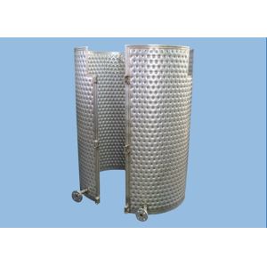 China Food Grade Ethanol Cooling 500L Dimple Jacketed Vessel on sale