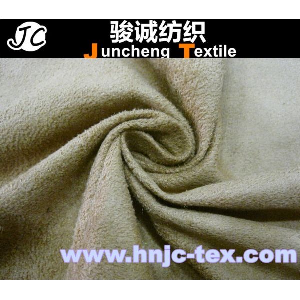 Hign Desity Fashion Weft Knitting Stretch Suede/decoration/ sofa upholstery