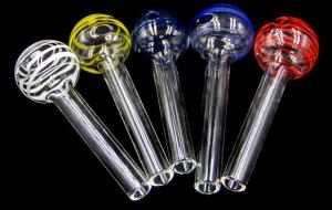 Quality good quality pyrex glass pipe smoking accessories oil burner for hot sale for sale