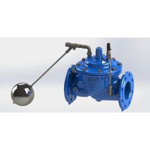 FBE Coated Float Control Valve With Nylon Reinfocement Diaphragm