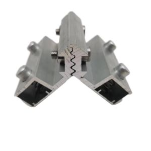 Quality 50 Series Aluminium Double-Hole Corner Connectors for Sliding Door &amp; Window Accessories for sale
