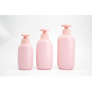 380ml 550ml HDPE Emulsion Bottle Plating Silver Spray Nozzle