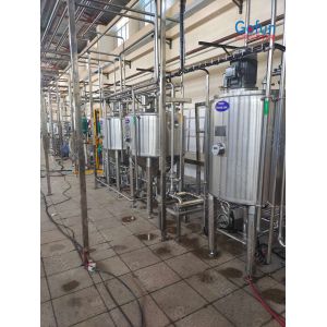Stainless Steel 304 Material Tomato Paste Sauce Concentrate Processing Line