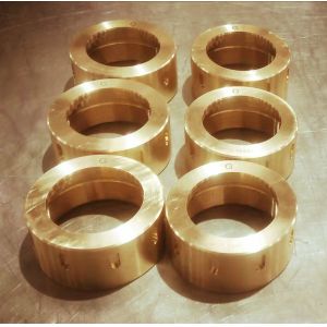 ZSE110 Aluminium Bronze Distance Rings Extruder Machine Parts