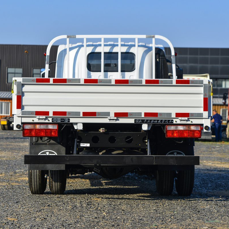 FAW Single Row Cargo Transport Truck With Fence Plate Style Wagon Freight Truck