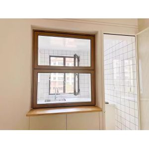 Hand-Finished Woodgrain Folding Window Replicating Traditional Joinery Details