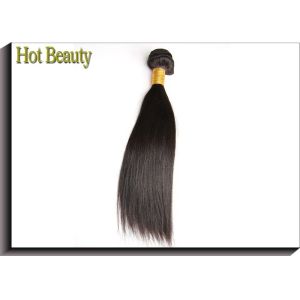 Healthy Natural Black Virgin Human Hair Extensions Full Tightened 100G